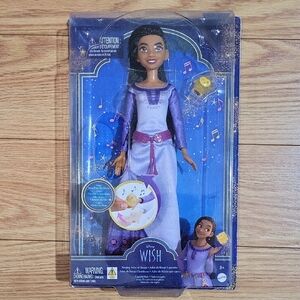 Disney Wish Singing Asha Of Rosas Fashion Doll